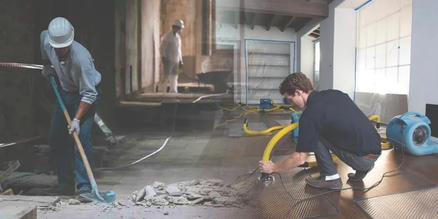 Water Damage Restoration services in Krum, TX